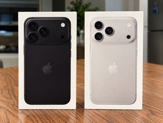 iPhone 18 Pro Max 256gb Brand New Sealed Unlocked 1 Year Apple Warranty