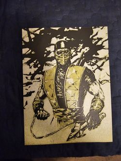 Mortal Kombat Scorpion 3d Printed Pic
