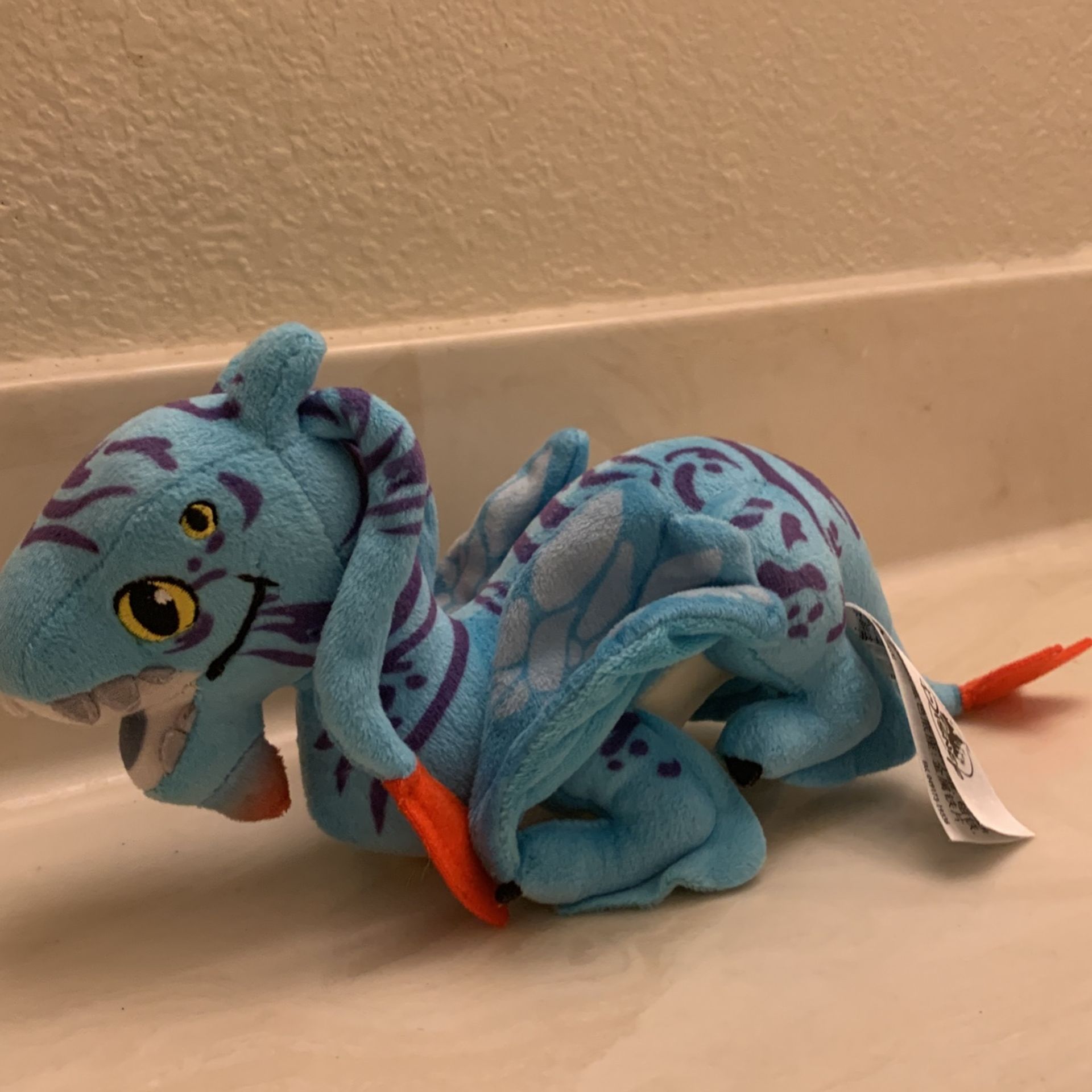 Avatar Pandora Banshee Dragon Plush 10” long Running High On Line