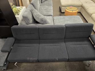 Grey 3-Seat Couch