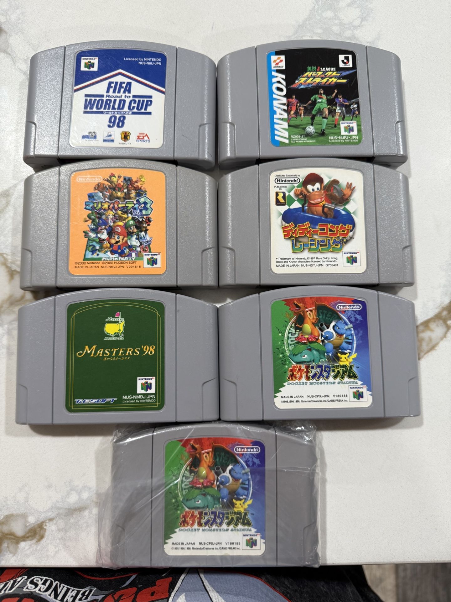 Nintendo 64 Japanese Games $15