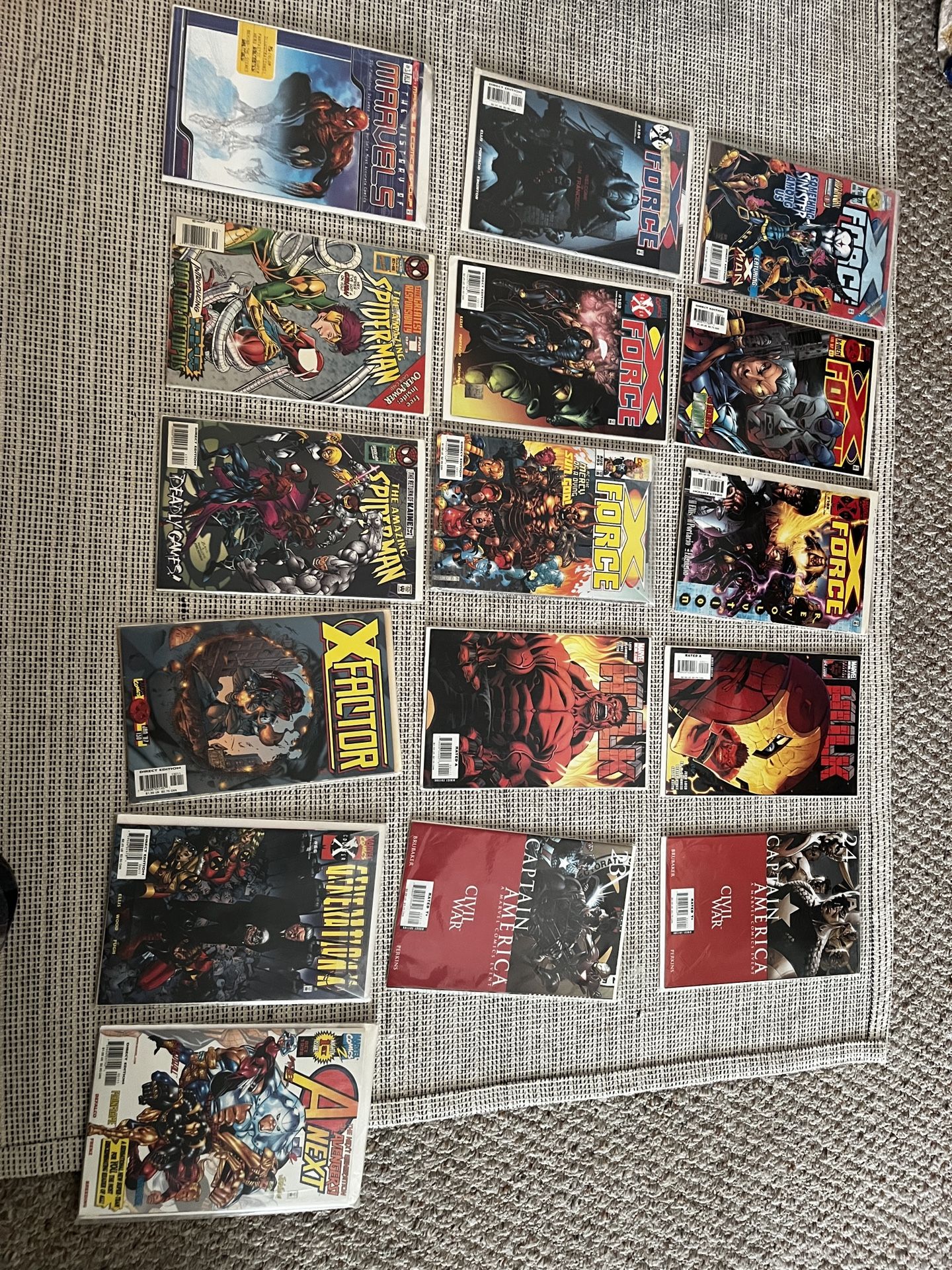 16 Old Marvel Comics
