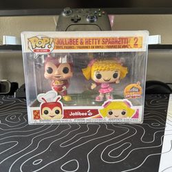 Limited Edition Jollibee And Hetty Funko Pop