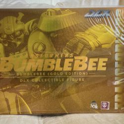 Threezero DLX Transformers Bumblebee Gold Limited Edition for