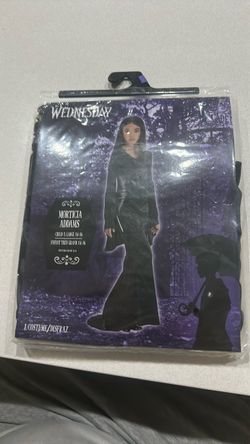 Wednesday Morticia Addams costume