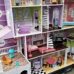 Barbie Grand Estate Dollhouse - 5 Ft Tall
