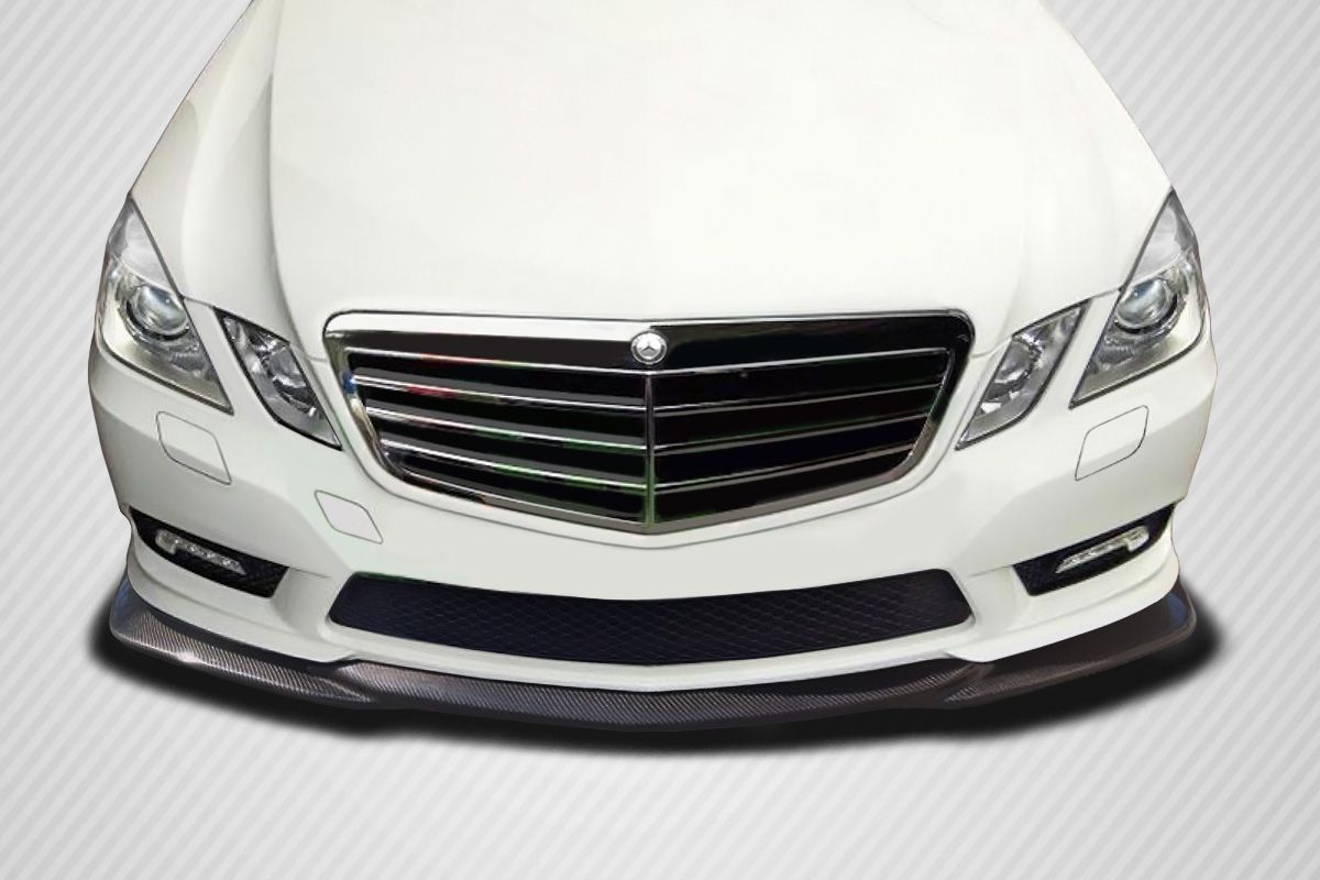 Blemished 2010-2013 Mercedes E Class W212 Carbon Creations L Sport Front Lip Spoiler - 1 Piece