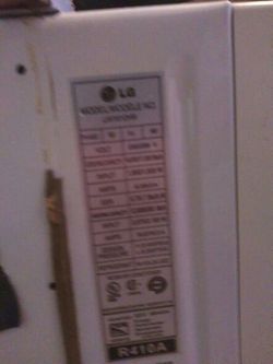 LG lw1810hr model heater and ac