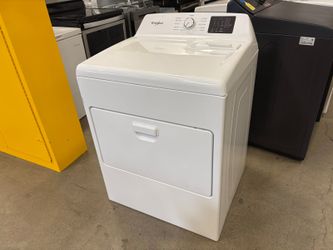 WHIRLPOOL White Vented Electric Dryer with Adaptive Dry Sensor Model: WED4107SW0