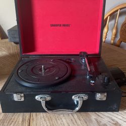 Sharper Image Bluetooth Turntable Great Shape Works Great 25.00