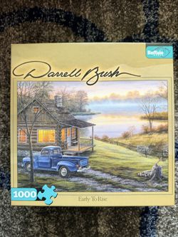 Jigsaw Puzzle- Darrell Bush “Early To Rise” - 1000 Pieces