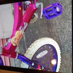 DYNACRAFT 16" DARK PINK  "BARBIE' SKU8059-70 KIDS BIKE AGE 4-8