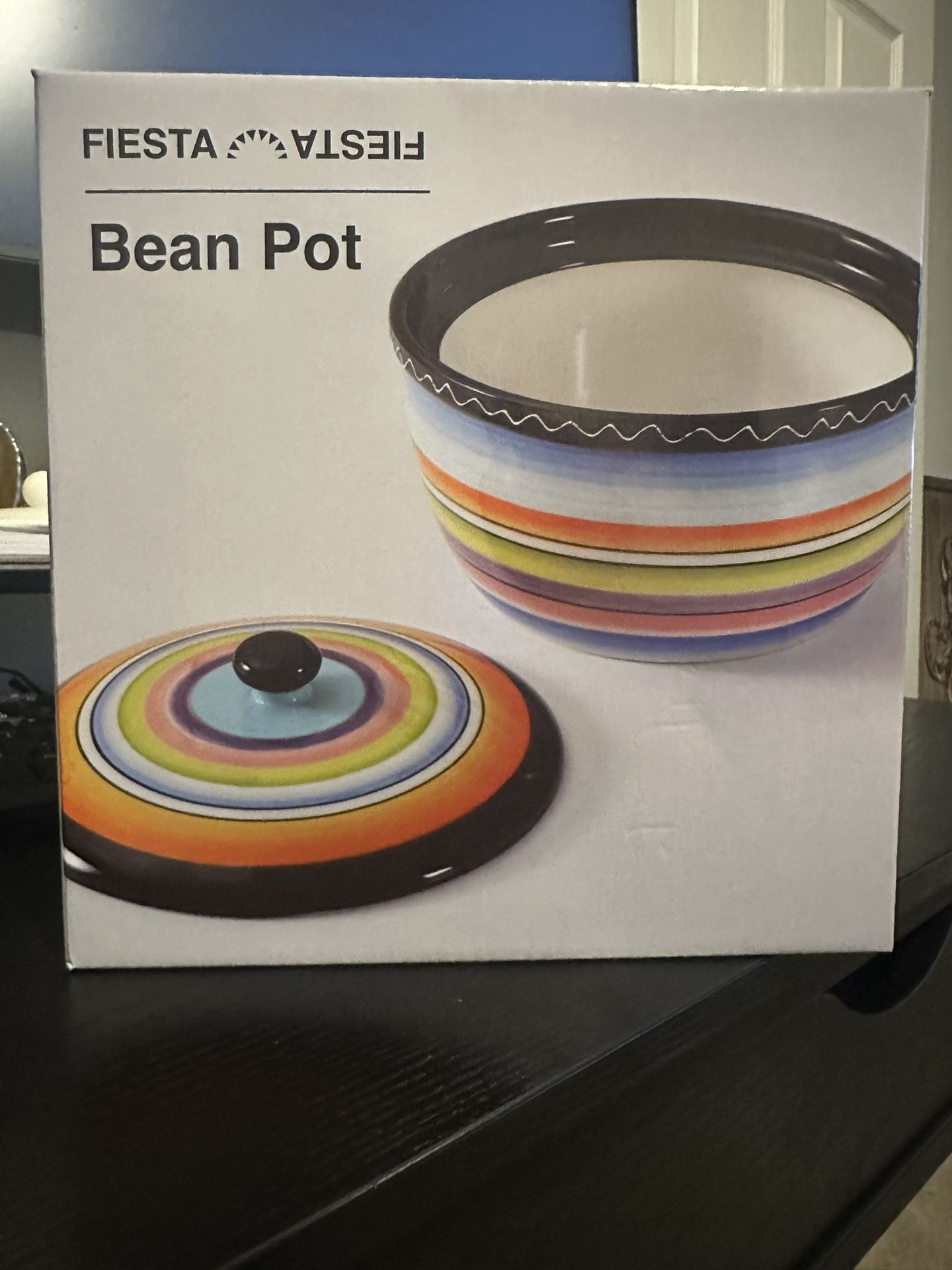 Fiesta Bean Pot