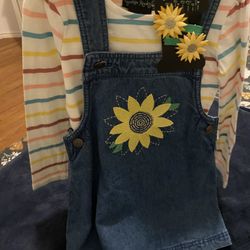 Pretty Fall Dress Size 2t 