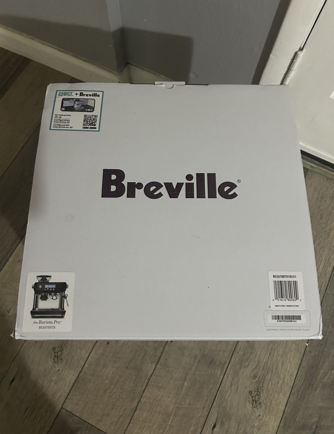 Breville BES878 Barista Pro Espresso Machine - Stainless Steel