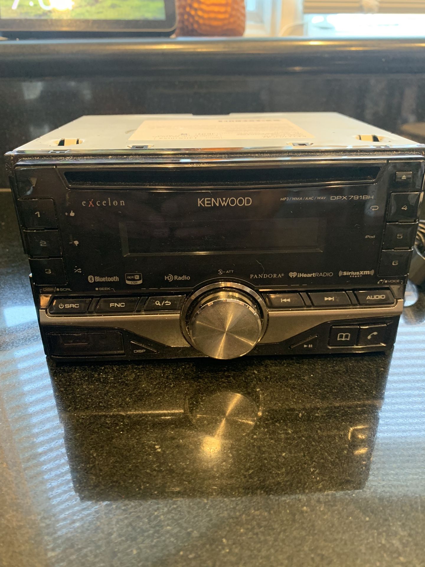 Kenwood Excelon DPX791BH Black Car Radio