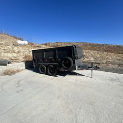 Dump Trailer /bobcat 