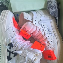 Off-White x Nike Air Force 1 White Sneakers