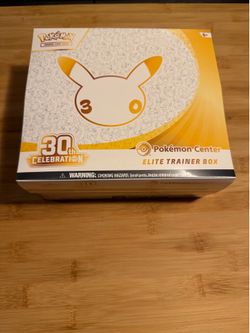 Pokémon 30th Celebration Pokémon Center Exclusive ETB – Factory Sealed