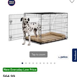 XL dog Crate With Mat
