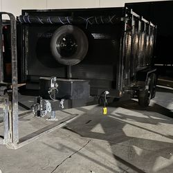 2026 Dump Trailer With Ramps For Bobcats