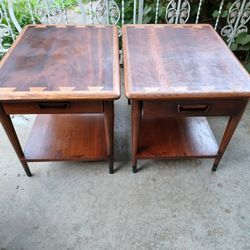Pair Of MCM Lane Acclaim Night Stands With Drawers 