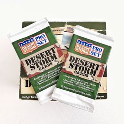 1991 Pro Set Desert Storm Trading Cards