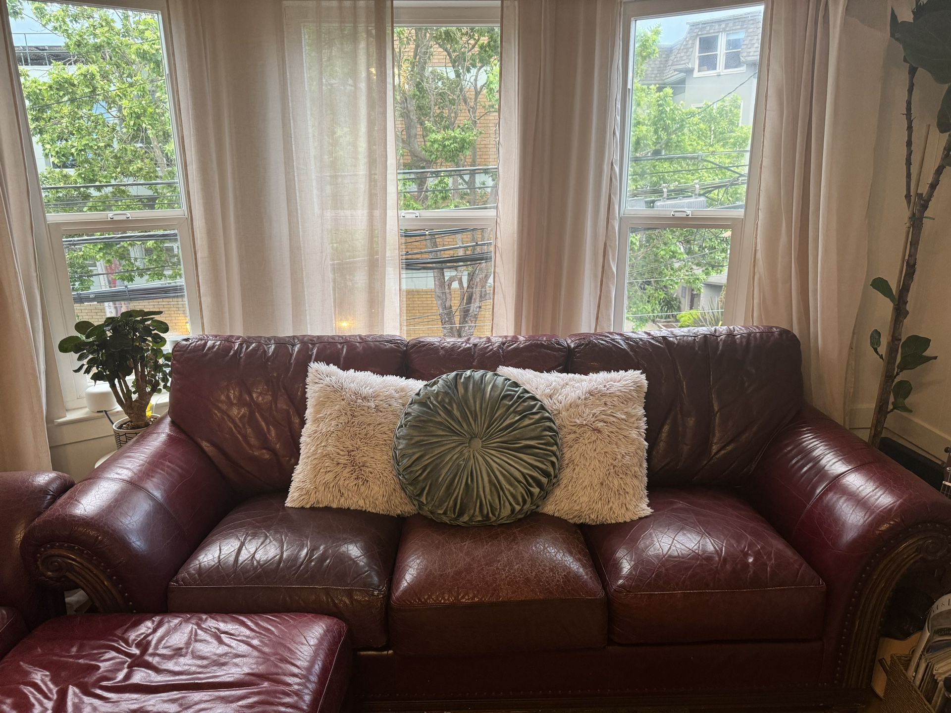 3 Seater Leather  Couch