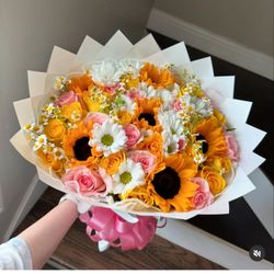 Mixed Sunflower Bouquet