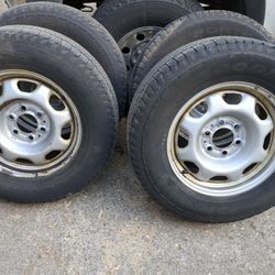 2015-2020 F150 Steel Wheels And Tires P245/70/17