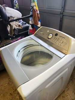 Whirlpool Cabrio washer washing machine