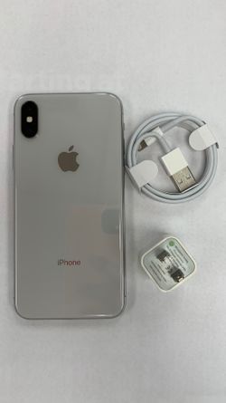 Factory unlocked apple iphone X 128gb, store warranty!