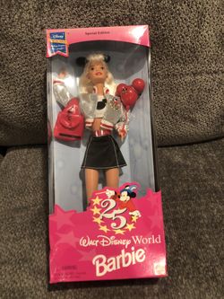 Walt Disney World 25th Anniversary 1996 Barbie Doll