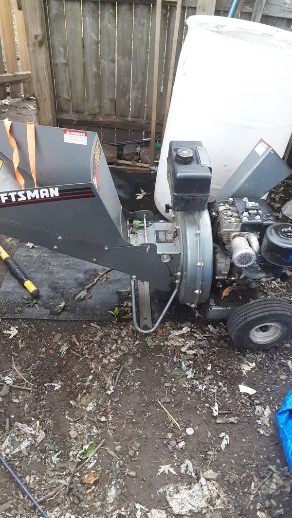 Craftsman wood chipper 8hp shredder for Sale in Indianapolis, IN OfferUp