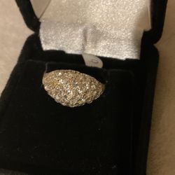 4 …Sterling Silver 925 Cubic Zirconia Rings..Sizes..7,9,9,9.5