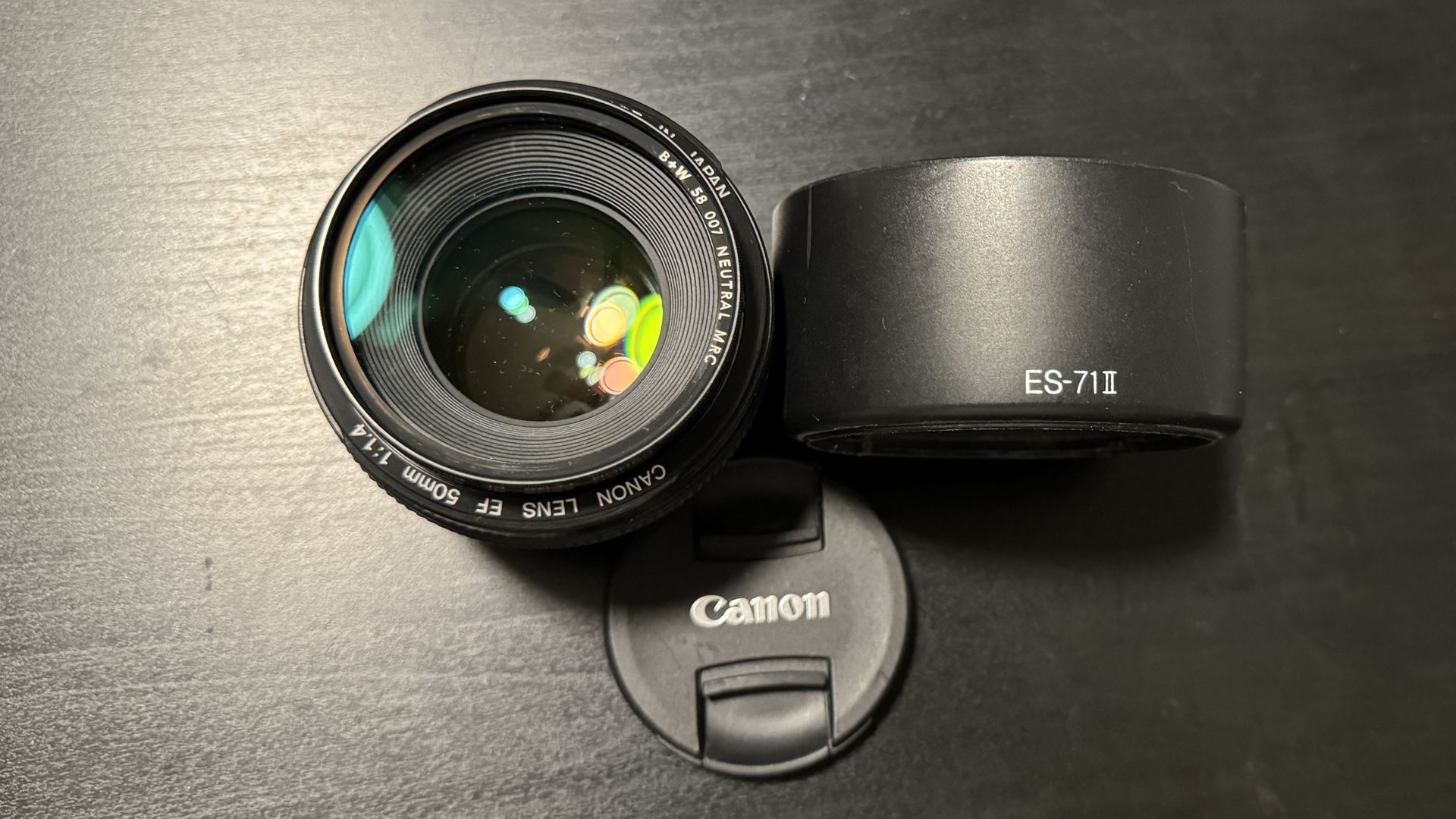 Canon EF 50mm f/1.4 USM Lens