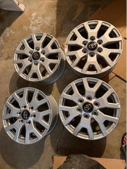 2026 rims of a Tacoma