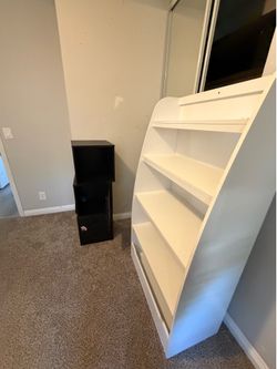 White Bookshelf