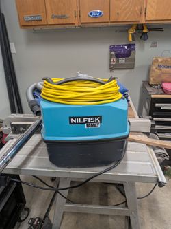 Nilfisk canister vacuum