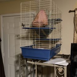 One  Large  Bird Cage W Some Accesorios 