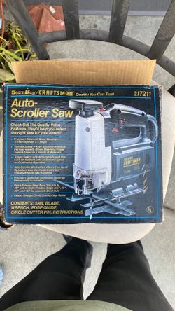 Craftsman auto scroller saw