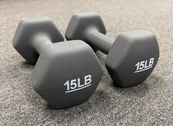 Two, 15lb. Dumbbells