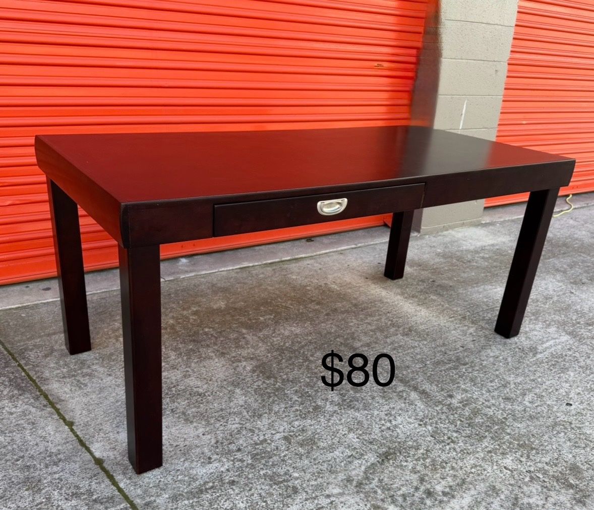 Large Wood Desk Table