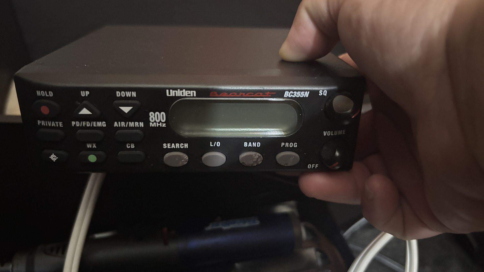 Uniden 800 MHz 300-Channel Base Mobile Scanner (BC355N) | Black