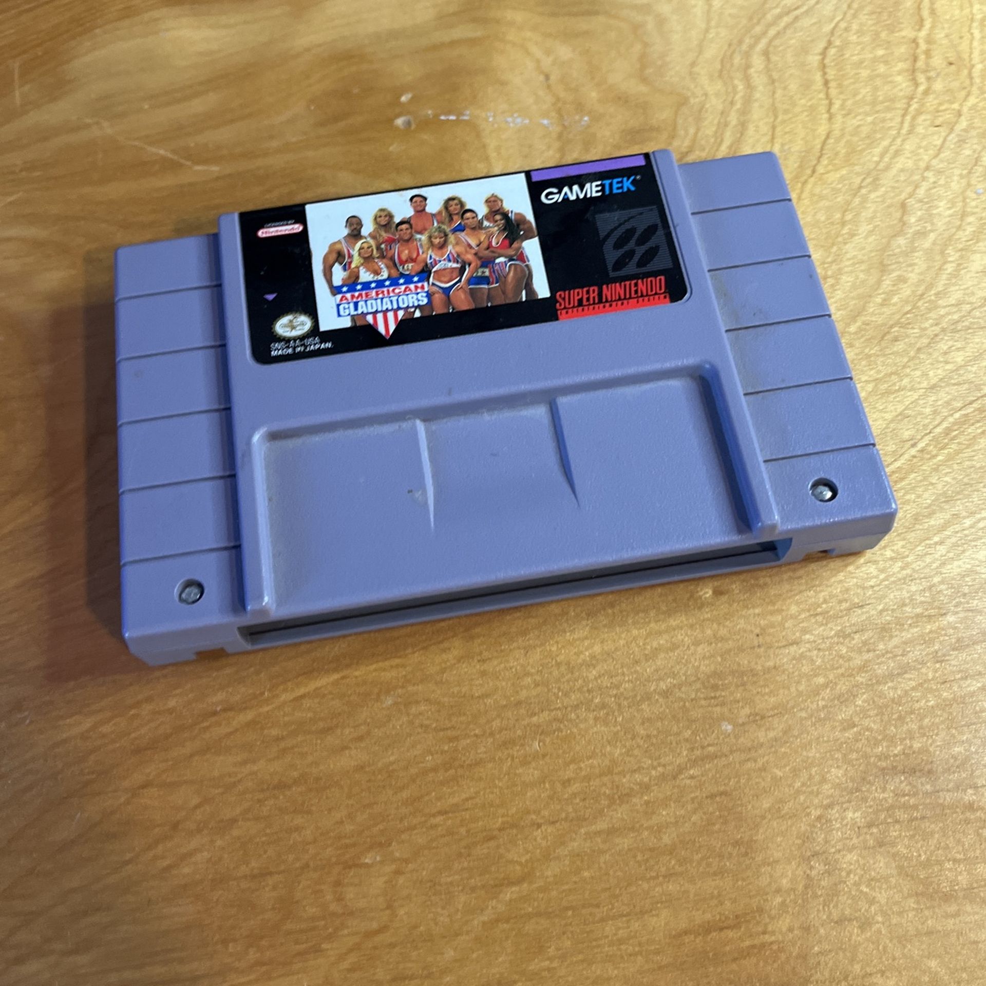 Super Nintendo / SNES - American Gladiators