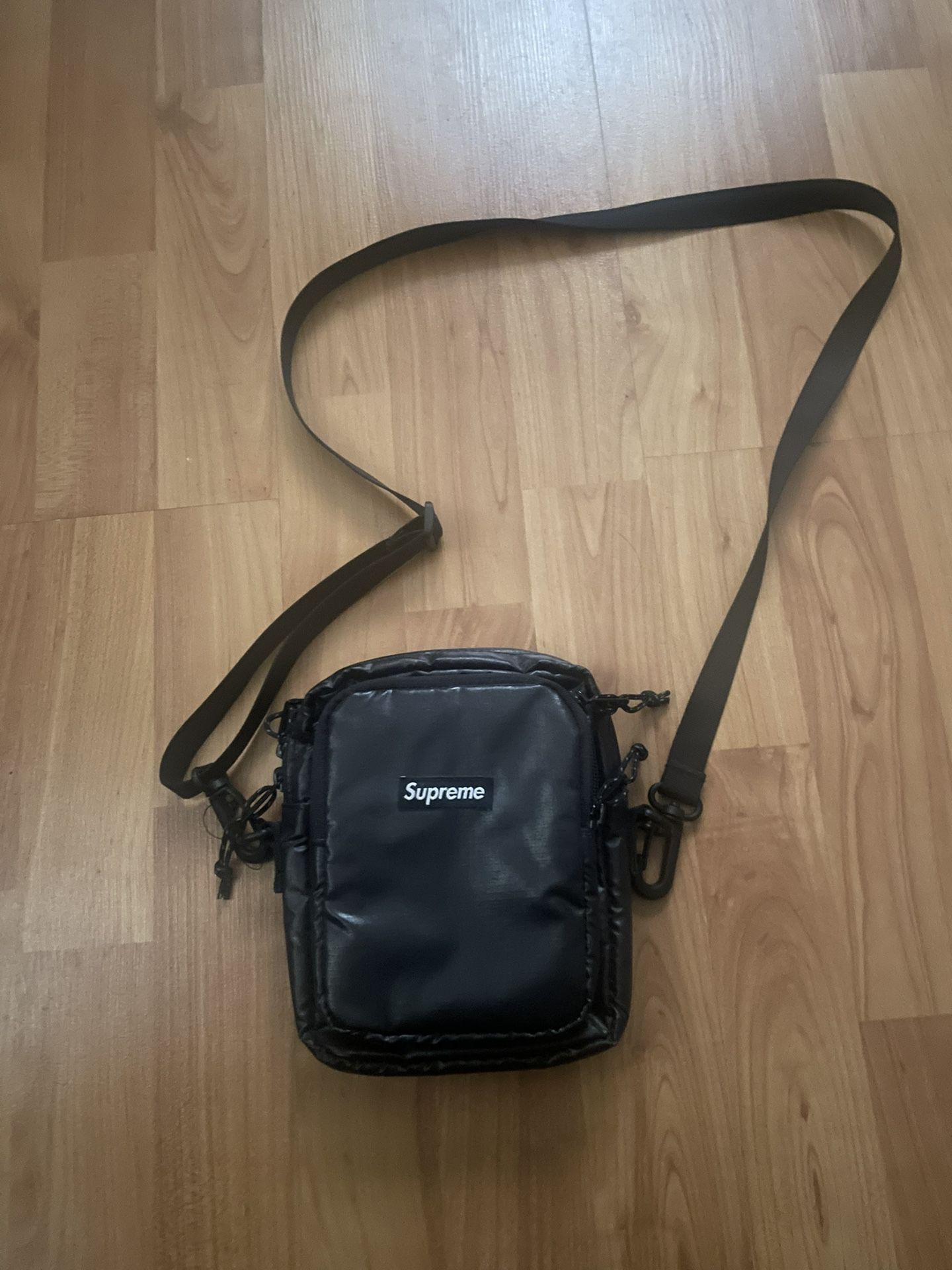 Supreme Black Crossbody Bag 