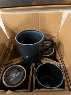 4 New cups/mugs