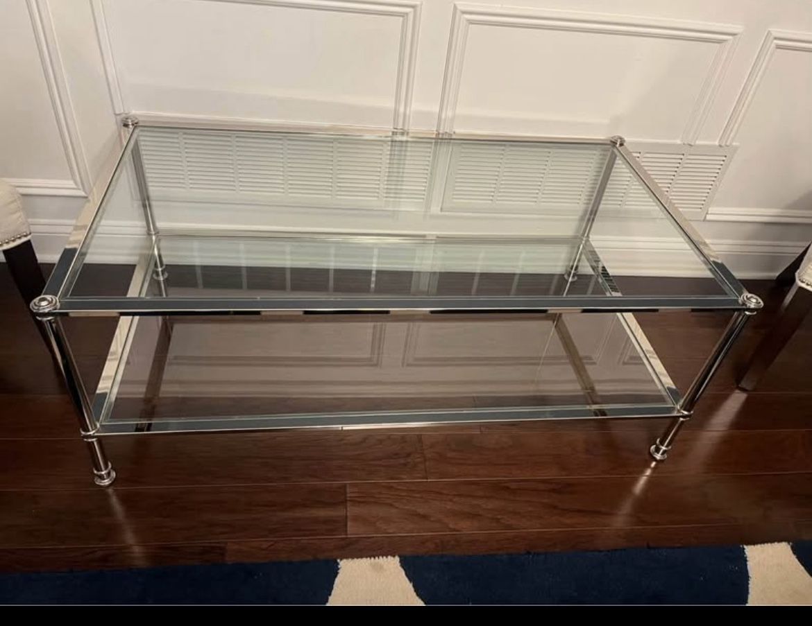 Glass Cocktail Table