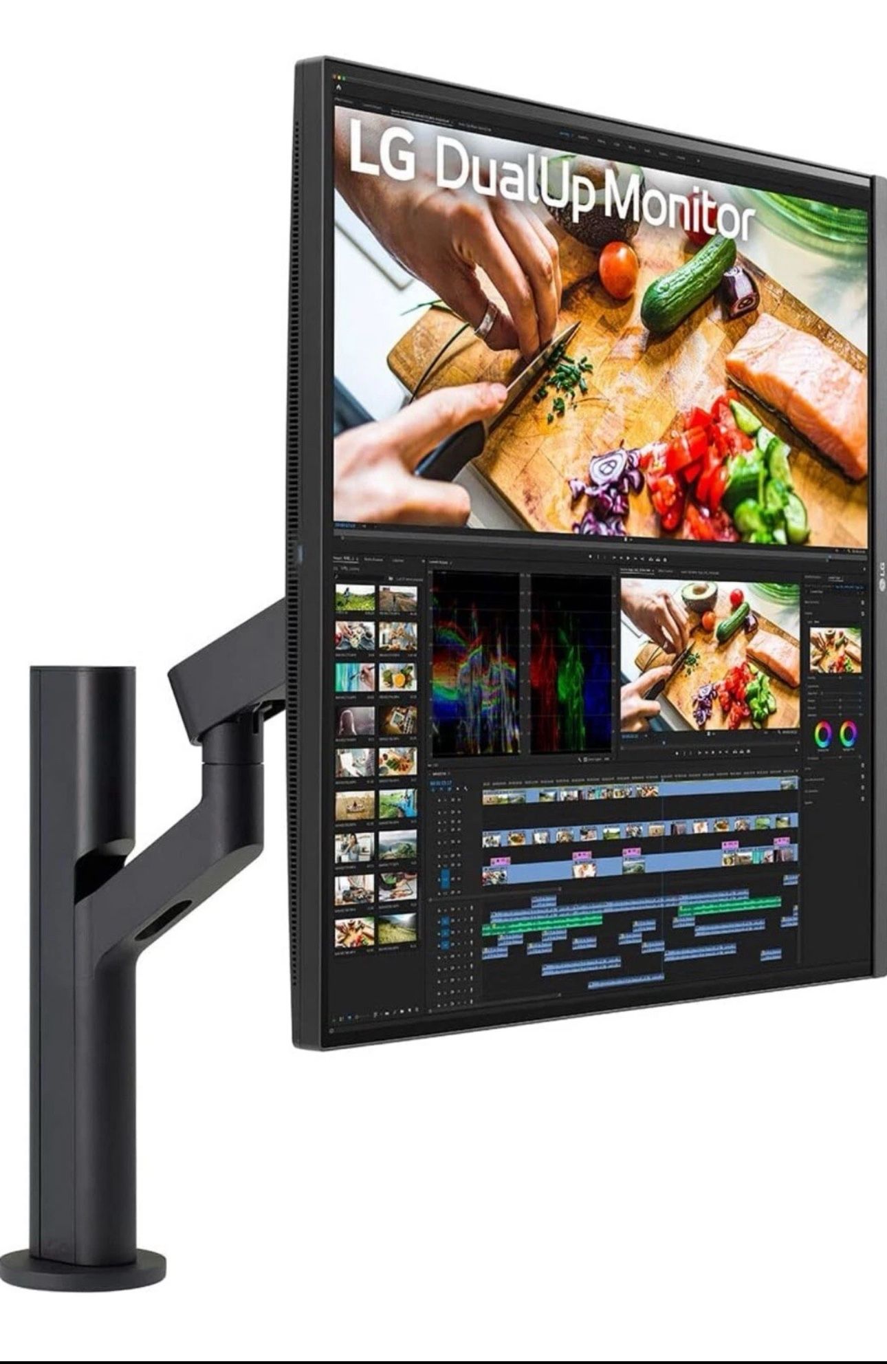 LG 28MQ780-B DualUp 28'' IPS LCD HDR10 Dual Monitor /ergo stand/usb-c (90wPD)