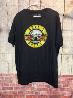 Guns N’ Roses Black Short-Sleeve Graphic T-Shirt